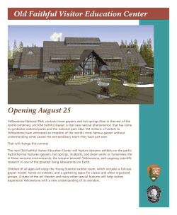 Old Faithful Visitor Education Center