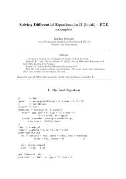 Solving Differential Equations in R (book)