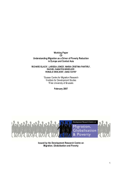 Understanding Migration as a Driver of Poverty Reduction in Europe