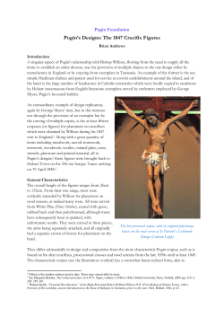 Pugin`s Designs: The 1847 Crucifix Figures