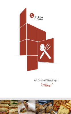 Menus - All Global Viewing