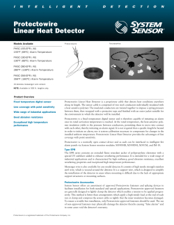 Protectowire Linear Heat Detector