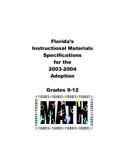 9-12 Mathematics - Florida Department Of Education