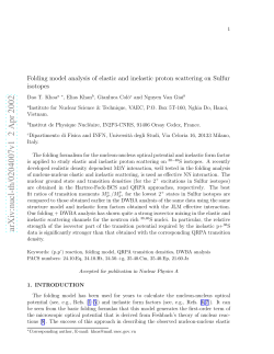 Folding model analysis of elastic and inelastic proton scattering on