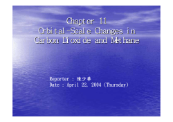 Chapter 11 Orbital-Scale Changes in Carbon Dioxide and Methane