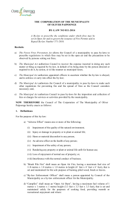 details. - Municipality of Oliver Paipoonge