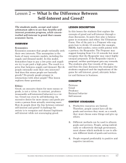 Lesson 2 &mdash; What Is the Difference Between Self