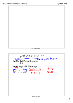 2.7 partial fraction notes.notebook