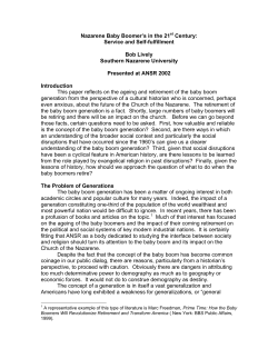 The Problem of Generations