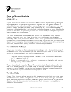 Elegance Through Simplicity