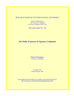The Dollar Exposure of Japanese Companies