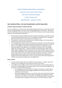 Asia. Business failure&hellip;the new Conquistadors and