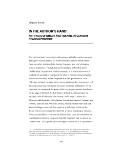 this PDF file - RBM: A Journal of Rare Books, Manuscripts