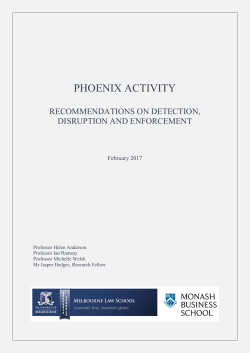 Phoenix Activity: Recommendations on