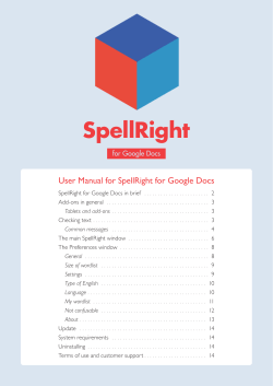 SpellRight - oribisoftware.com