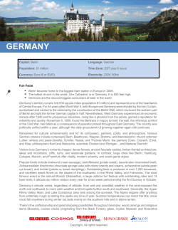 germany - Cosmos Vacations