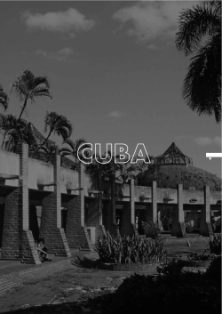 Cuba. Theory and Practice of Modern Regionalism