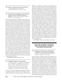 Big Data in Animal Science: Uses for Models, Statistics and Meta
