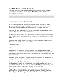 JOE MOLLICONE - Dean Starkman