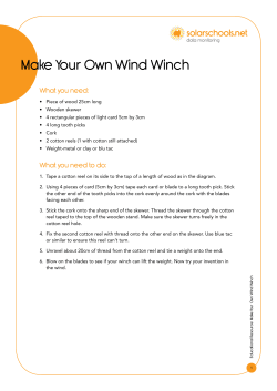 Educational Resource: Make Your Own Wind Winch