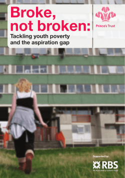Broke, not broken - The Prince`s Trust