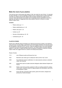 Make the most of your plastics
