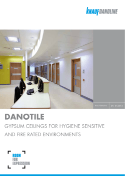 danotile - Knauf Danoline