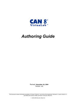 Authoring Guide - Cornell College