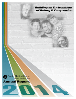 annual report 2015.cdr - Ozarks Medical Center