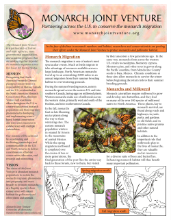 MJV Fact Sheet - The Monarch Joint Venture