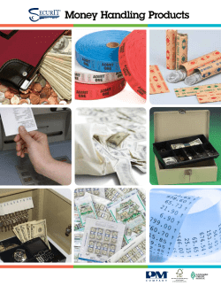 Money Handling Products