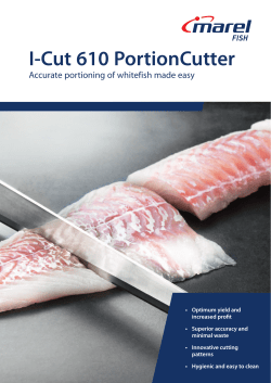 I-Cut 610 PortionCutter