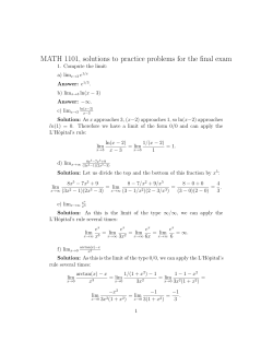 solutions - Columbia Math