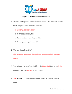 Chapter 12 Post-Assessment: Answer Key 1. After the drafting of the