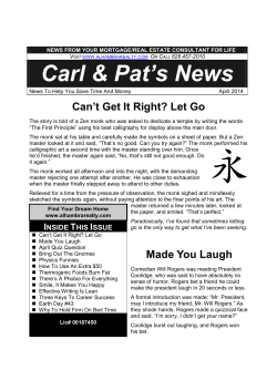 April 2014 Newsletter