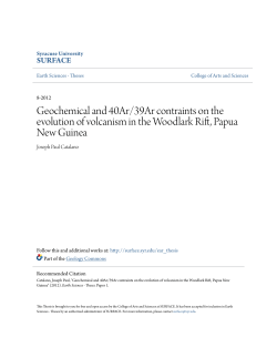 Geochemical and 40Ar/39Ar contraints on the evolution of