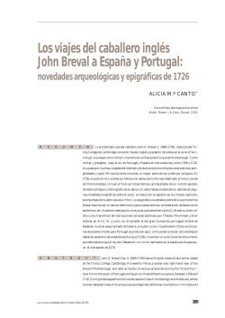 Los viajes del caballero ingl&eacute;s John Breval a Espa&ntilde;a y Portugal