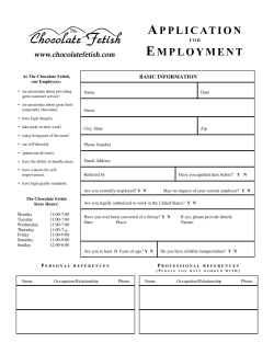 application employment