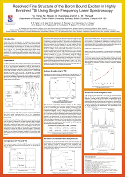 ICPS-28 poster - Simon Fraser University