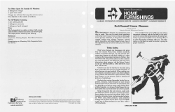 Do-lt&yen;ourself Home Cleaners - Alabama Cooperative Extension