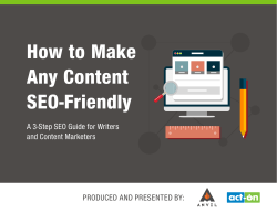 How to Make Any Content SEO-Friendly