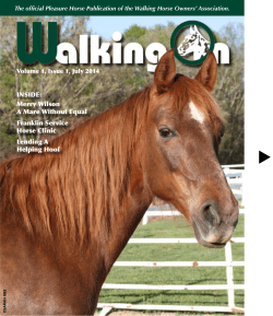 INSIDE - Walking Horse Owners Association