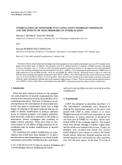 1. Introduction 2. Experimental