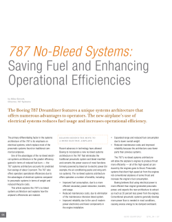 787 No-Bleed Systems