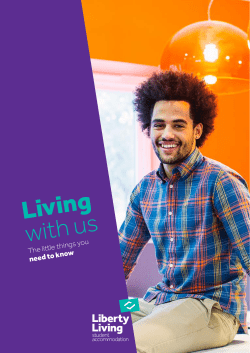 Living with us - Liberty Living