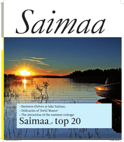 Saimaa - Etel&auml;-Savon maakuntaliitto