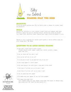 Reading Silly the Seed