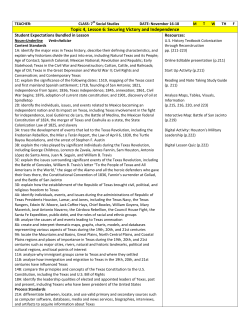 Topic 4, Lesson 6: Securing Victory and Independence