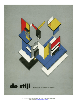 museum of modern art bulletin