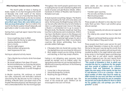Ramadan for beginners and non-Muslims